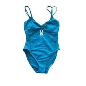 NWT, Anne Cole Collection, One Piece Swim Suit, Size 12, Peacock